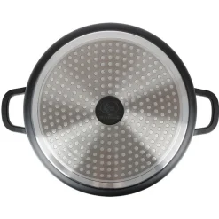 TP Aluguss-Servierpfanne Mit Glasdeckel Und Aromaknopf 28Cm Outlet