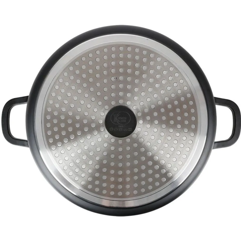 TP Aluguss-Servierpfanne Mit Glasdeckel Und Aromaknopf 28Cm Outlet