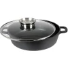 TP Aluguss-Servierpfanne Mit Glasdeckel Und Aromaknopf 24Cm Sale