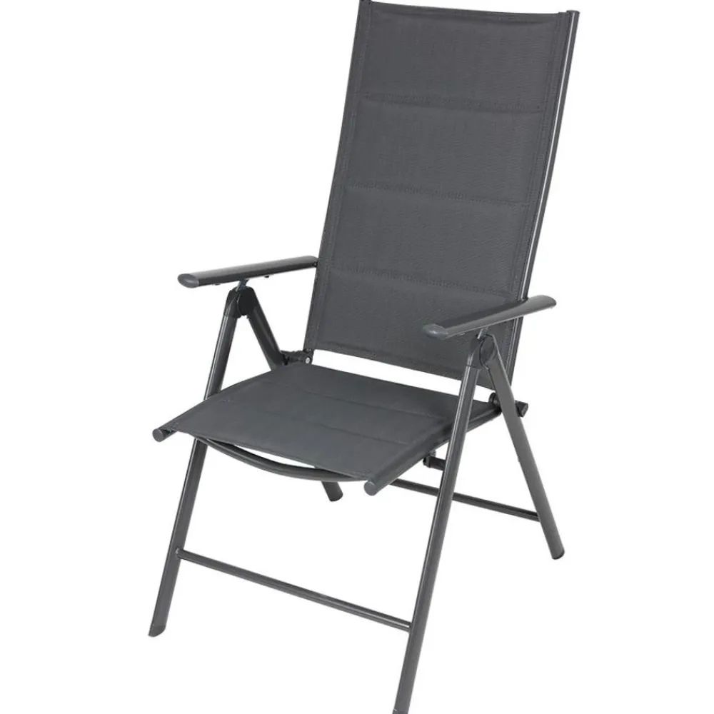 Sunny Moments Alu-Klappsessel 57X68X110Cm Anthrazit Hot
