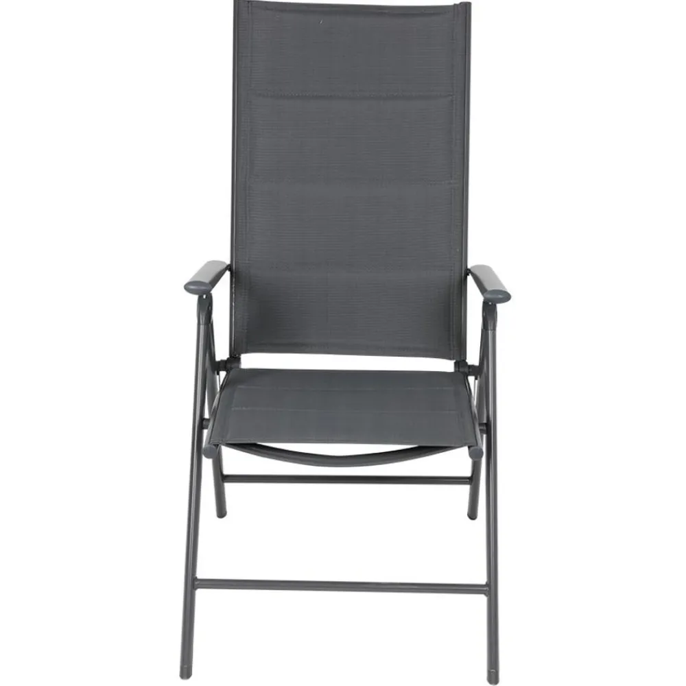 Sunny Moments Alu-Klappsessel 57X68X110Cm Anthrazit Hot