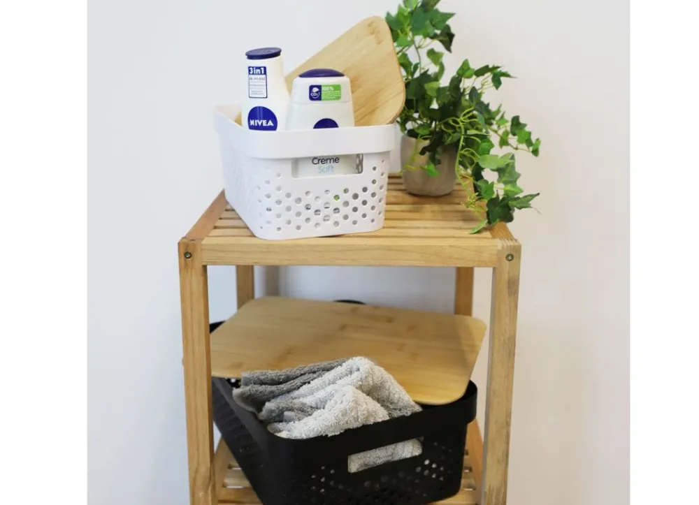 TP Aufbewahrungsbox Mit Bambus-Deckel 11L Best