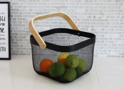 TP Aufbewahrungskorb Black-Line 26X26X18,5Cm Discount