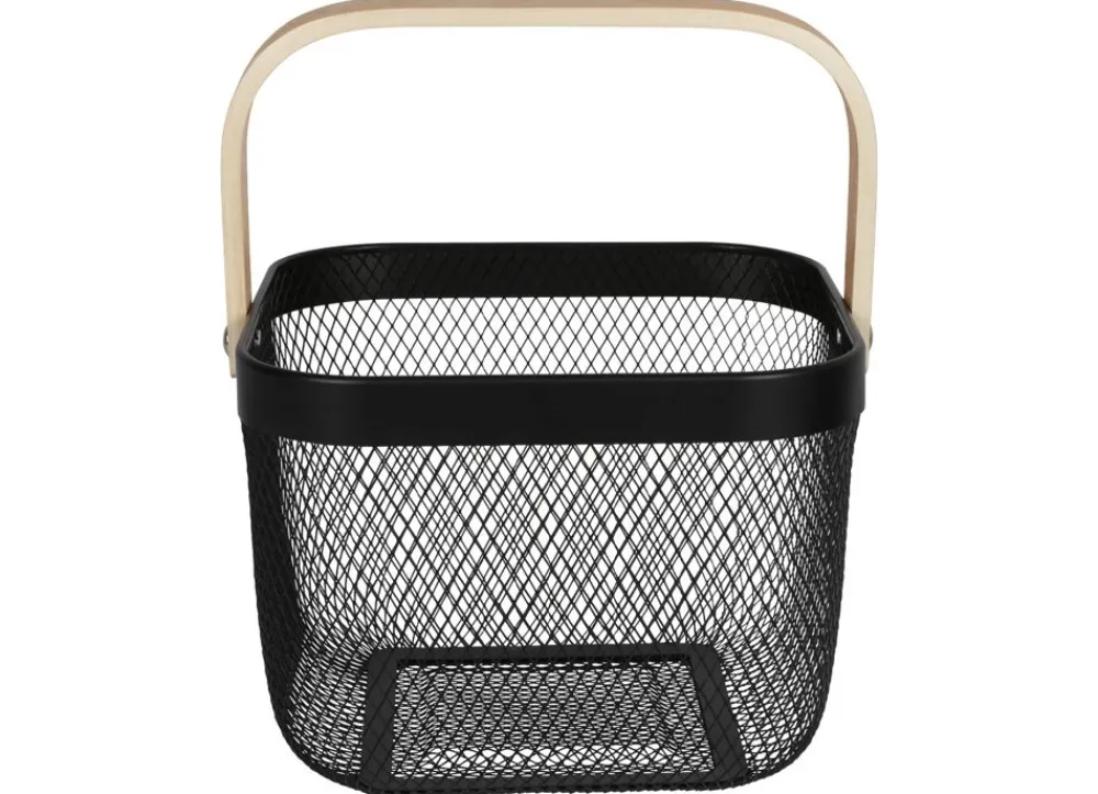 TP Aufbewahrungskorb Black-Line 26X26X18,5Cm Discount