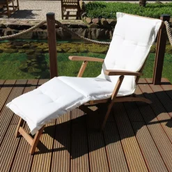 Joy Company Auflage Teak Deckchair Natur Sale