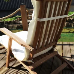 Joy Company Auflage Teak Deckchair Natur Sale