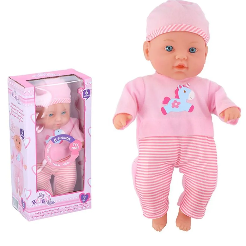 Pseudohersteller Babypuppe Mit Soundgerauschen 29Cm New