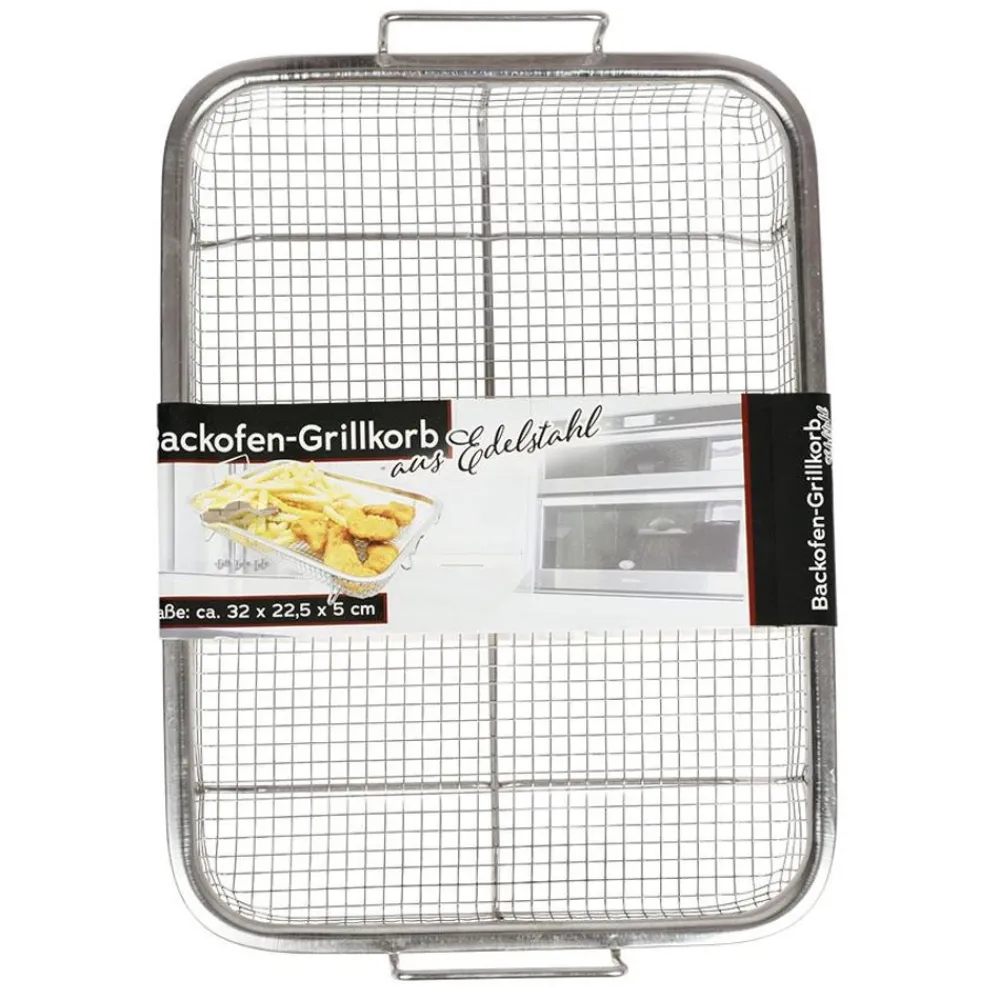 TP Backofen-Grillkorb Aus Edelstahl Outlet