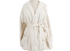 Genevieve Lethu Bademantel Aus Bio-Baumwolle Grose S/M Sale