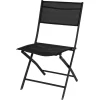 Sunny Moments Balkon-Klappstuhl Mit Texteline Schwarz Clearance