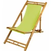 Pseudohersteller Bamboo Relax-Liegestuhl Grun