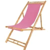 Pseudohersteller Bamboo Relax-Liegestuhl Pink Best
