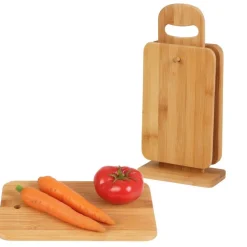 TP Bambus-Fruhstucksbretter 4Er-Set