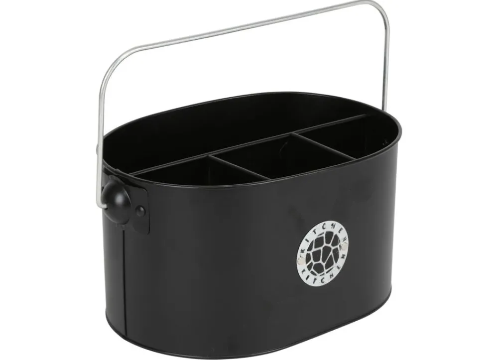 TP Besteckhalter Black-Line Aus Metall 28X13X19Cm Discount