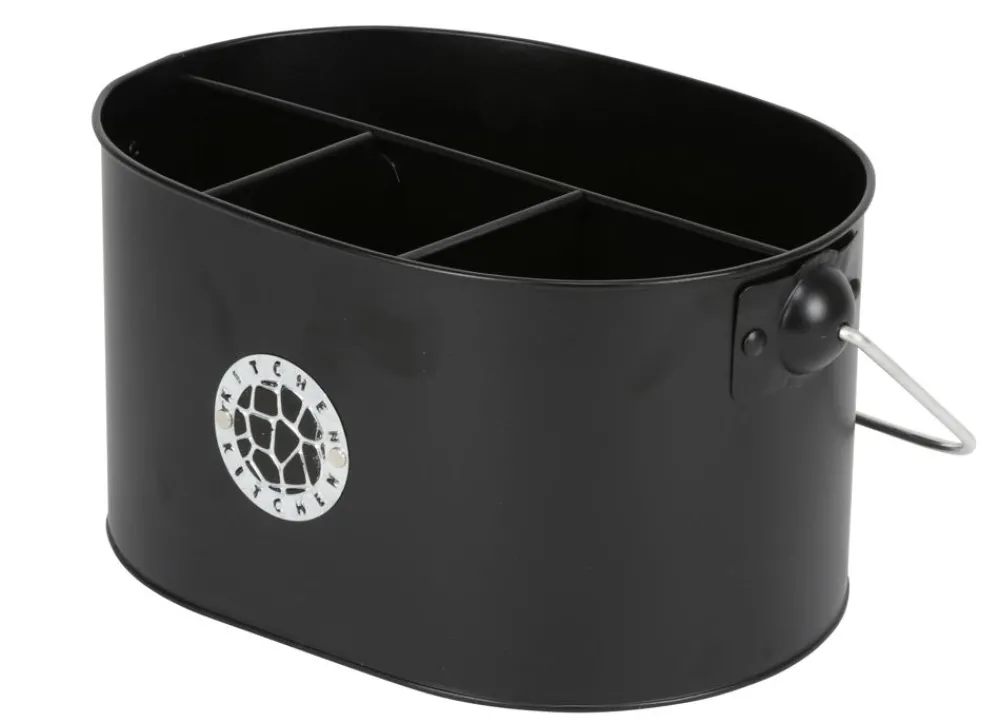 TP Besteckhalter Black-Line Aus Metall 28X13X19Cm Discount