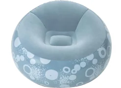 Bestway #75052 Aufblasbarer Sessel Inflate-A-Chair Blau Mit Print Outlet