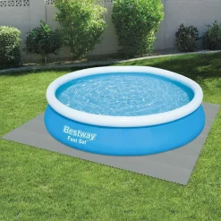 Bestway #58639 Bodenschutzplatten Fur Aufstellpools 50X50Cm 9Er-Set Grau Outlet
