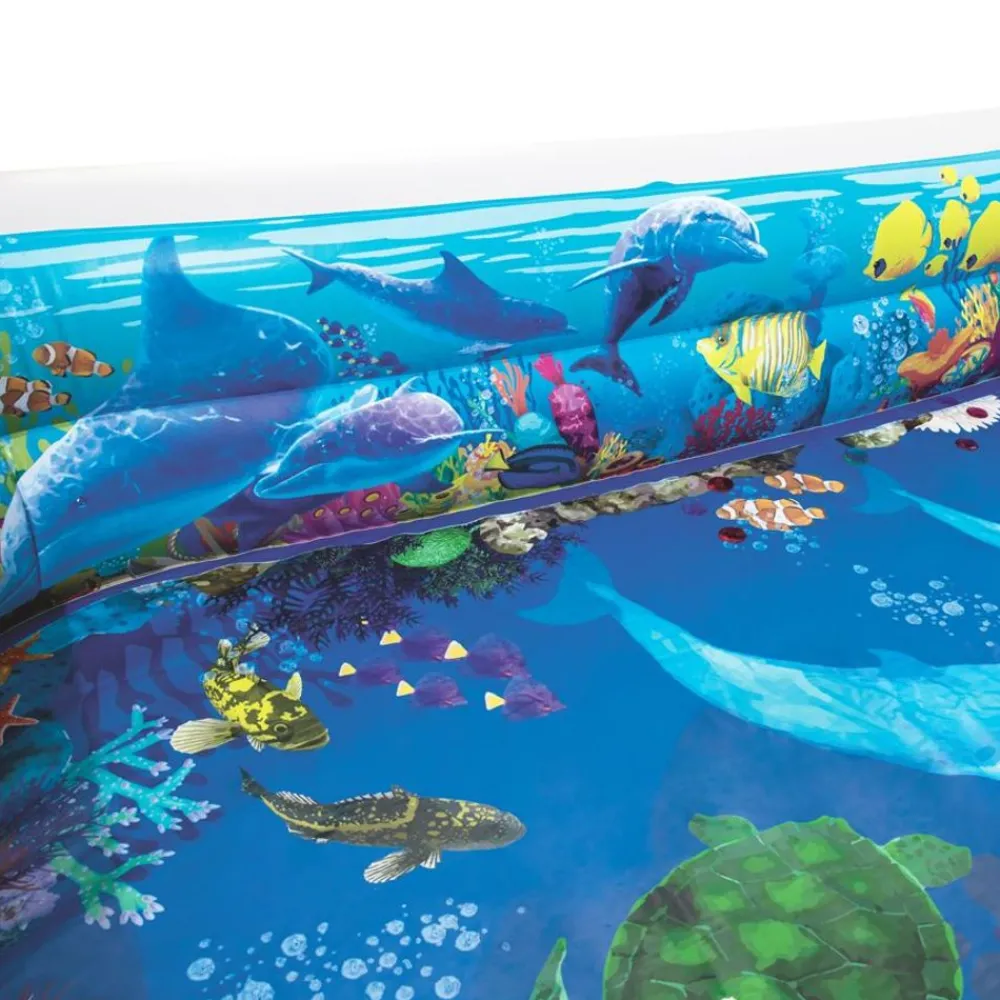 Bestway #54177 3D-Planschbecken Undersea Adventure 262X51X175Cm Hot