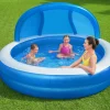 Bestway #54337 Family Pool Summer Days Mit Sonnenschutzdach 241X140Cm Clearance