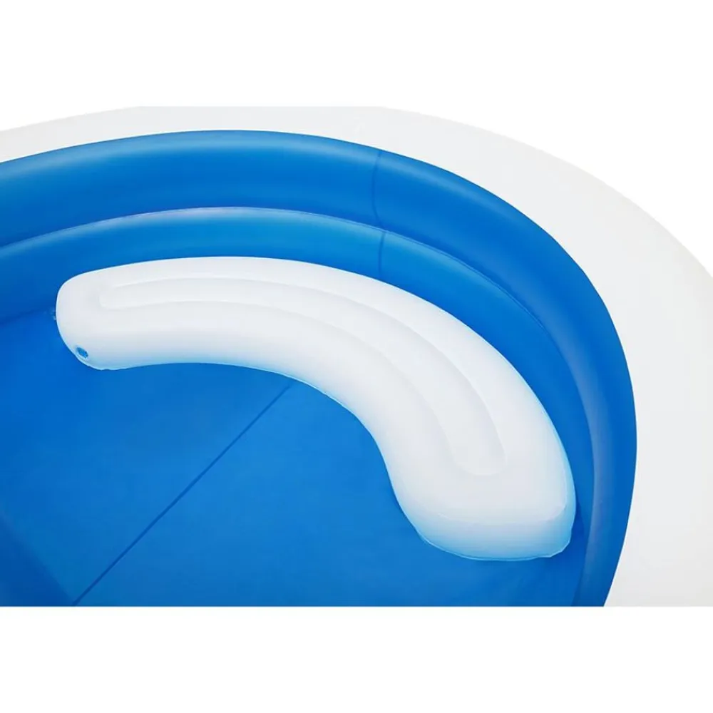 Bestway #54337 Family Pool Summer Days Mit Sonnenschutzdach 241X140Cm Clearance