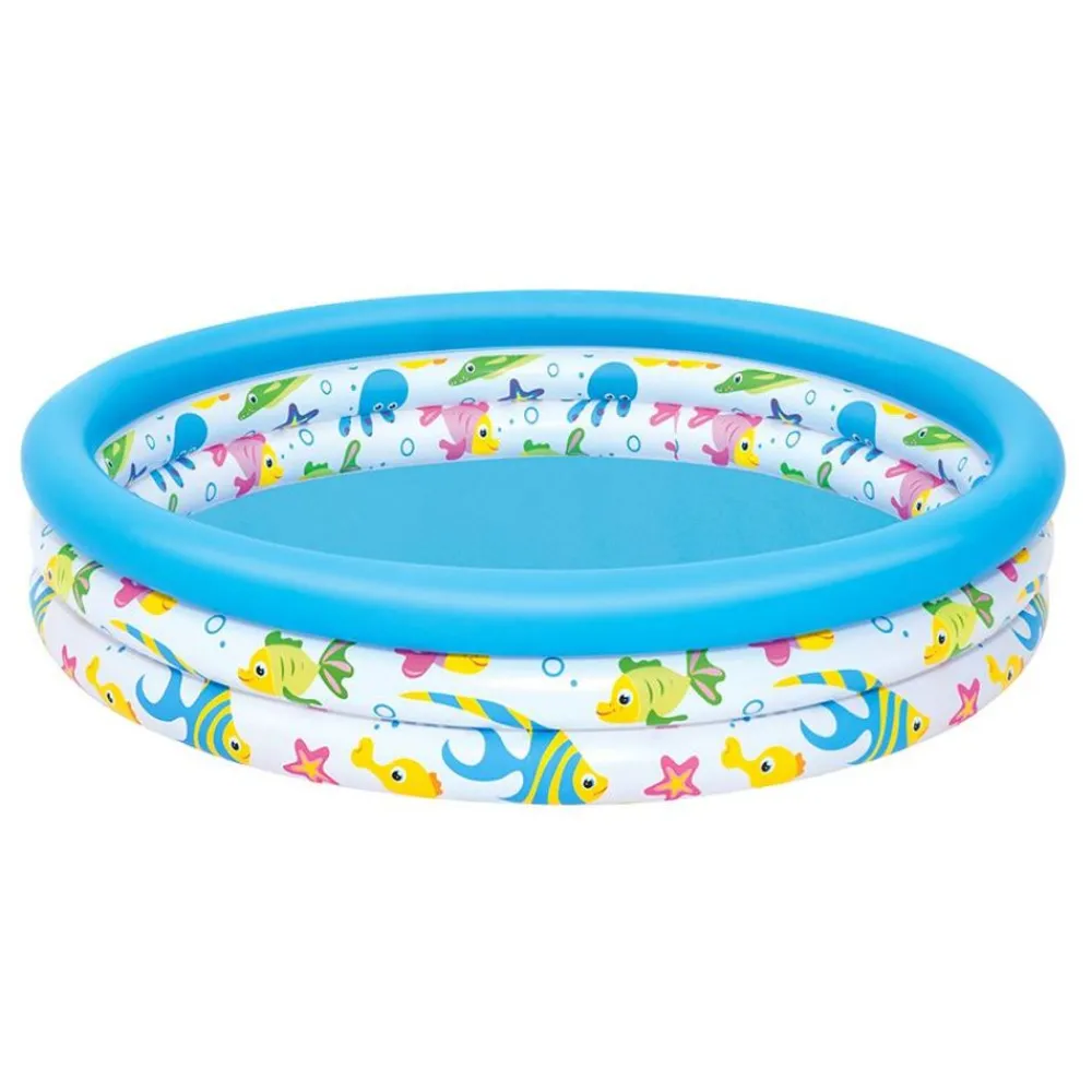 Bestway #51009 Planschbecken Coral Kids 122X25Cm Best