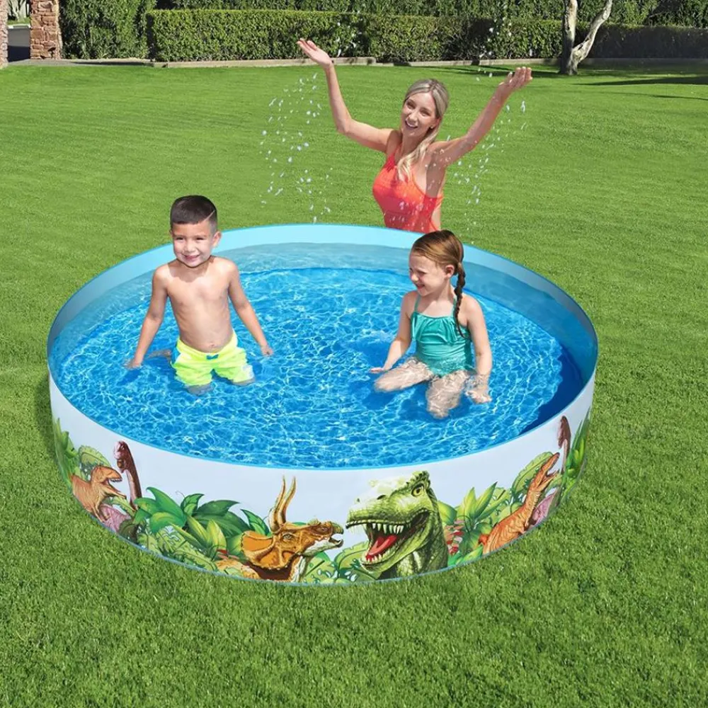 Bestway #55022 Planschbecken Dinosaurier 183X38Cm Clearance