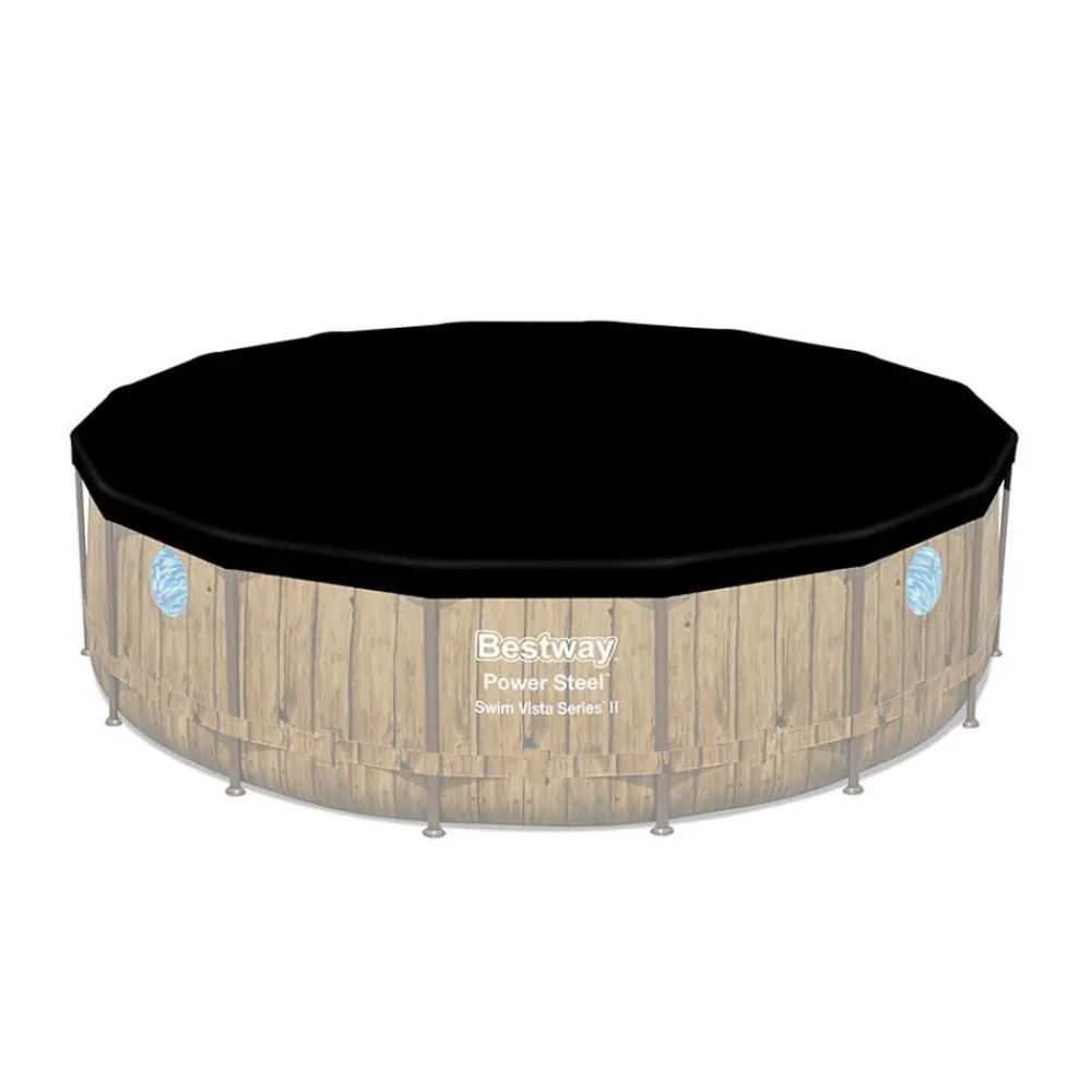 Bestway #56725 Power Steel Swim Vista Series Ii Pool Komplett-Set 488X122Cm
