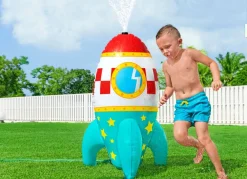 Bestway #52572 Wassersprinkler Rakete Mit 6 Wasserstrahlarten Hot
