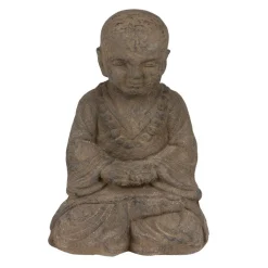 TP Betender Shaolin Monch Aus Beton 42Cm New