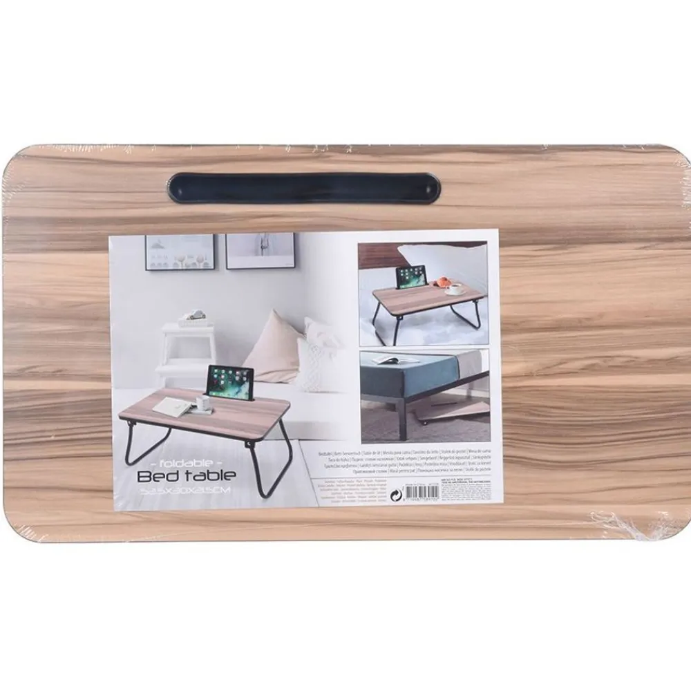 Koopmann Bett-Tablett Aus Holz 52,5X30X21,5Cm New