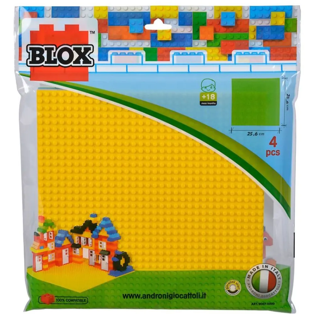 BLOX Bauplatten-Set 4-Teilig 25,6X25,6Cm Sale