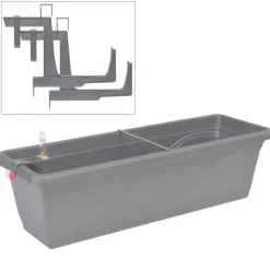 Pseudohersteller Blumenkasten-Set Extra Line 59Cm Steingrau Online