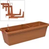 Plastkon Blumenkasten-Set Extra Line 59Cm Terrakotta Outlet