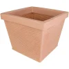 TP Blumenkubel Perugia 49,5X49,5Cm Terrakotta