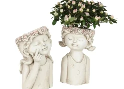 TP Blumentopf Madchen Mit Blumenkranz Design 1 Outlet