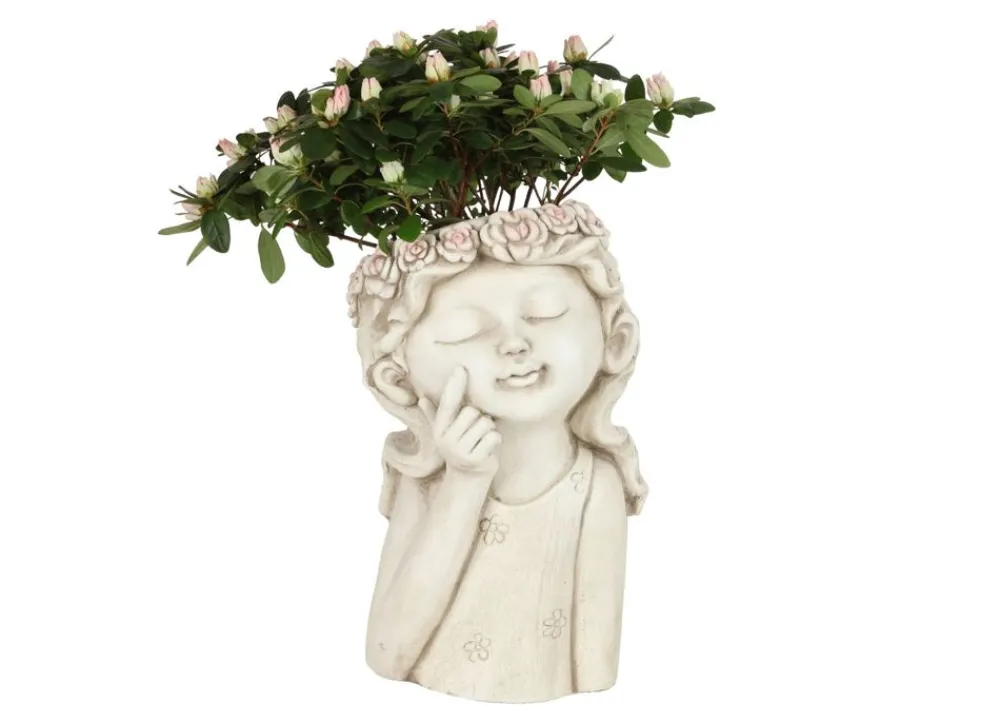 TP Blumentopf Madchen Mit Blumenkranz Design 2 Discount
