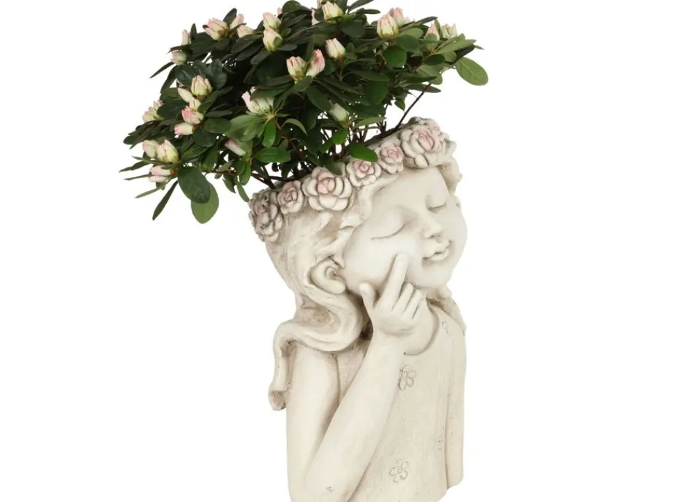 TP Blumentopf Madchen Mit Blumenkranz Design 2 Discount