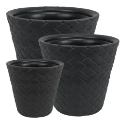 Prosperplast Blumentopf Matuba 35,5X32,5Cm Anthrazit Outlet