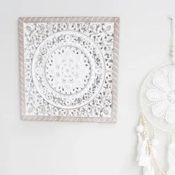 New Home Boho-Wanddekoration Aus Holz 30Cm