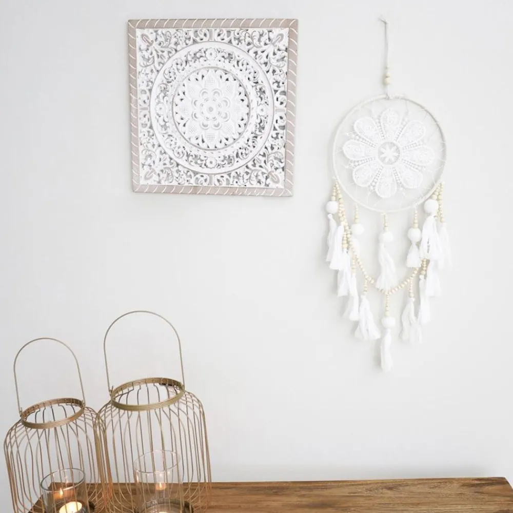New Home Boho-Wanddekoration Aus Holz 30Cm