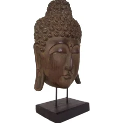 TP Buddha-Maske Aus Albesia-Holz 65Cm Best