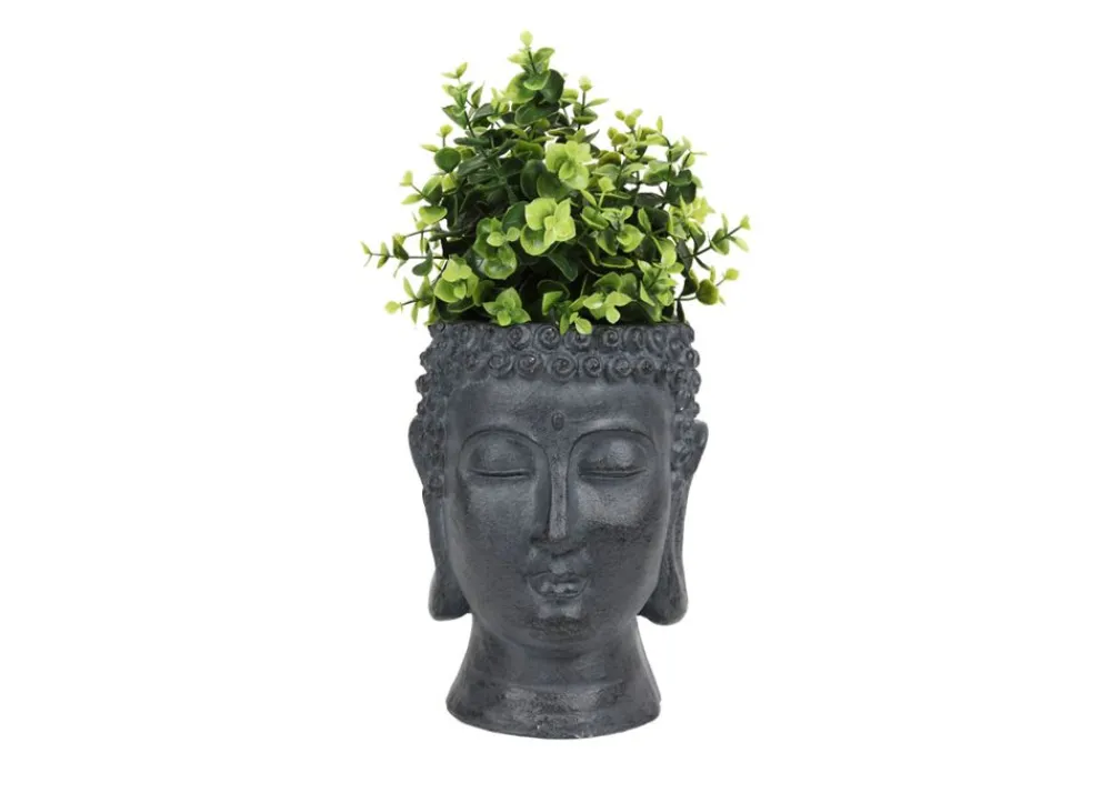 TP Buddha Pflanztopf Aus Magnesia Klein 17,5X17,5X21Cm Discount