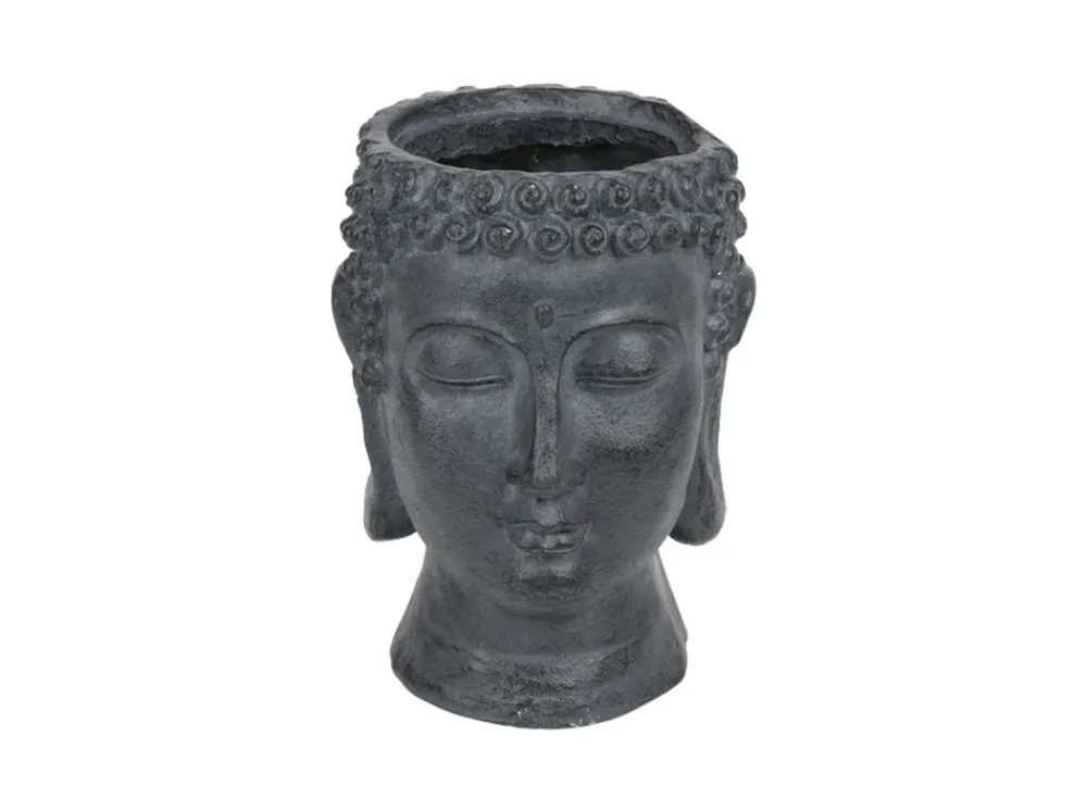 TP Buddha Pflanztopf Aus Magnesia Klein 17,5X17,5X21Cm Discount