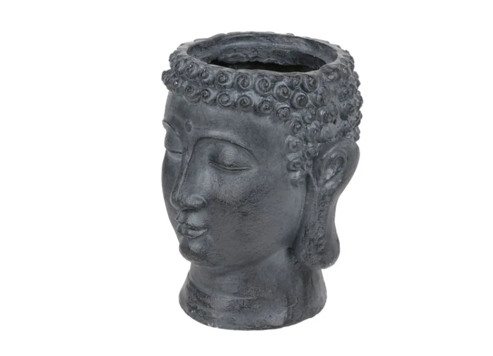 TP Buddha Pflanztopf Aus Magnesia Klein 17,5X17,5X21Cm Discount