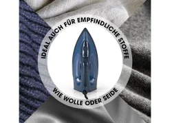 CLEANmaxx Dampfbugeleisen Mit Keramiksohle 2200W Blau/Dunkelblau Online
