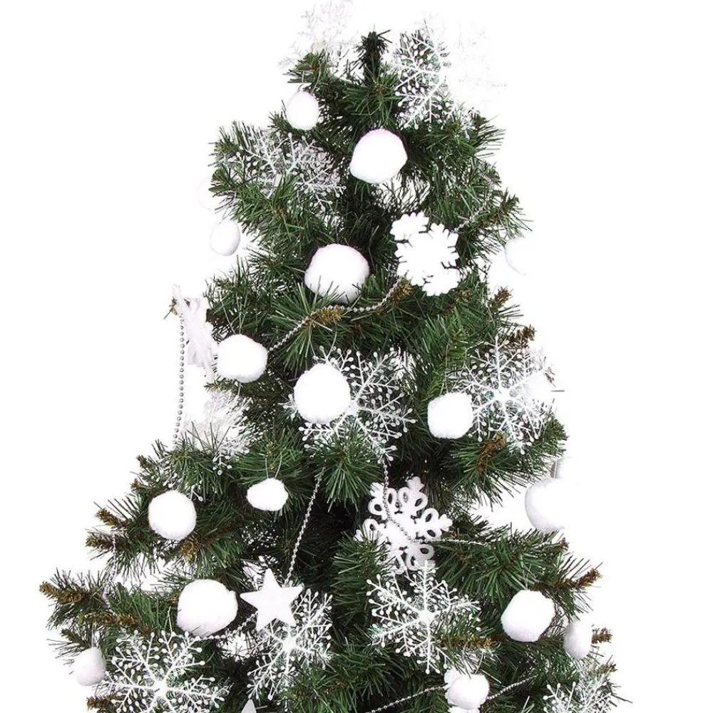 New Home Christmas Deko-Anhanger Schneeballe 6Er-Set Online