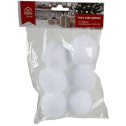 New Home Christmas Deko-Anhanger Schneeballe 6Er-Set Online