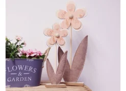 New Home Deko-Blume Aus Filz Und Holz 2Er-Set Outlet
