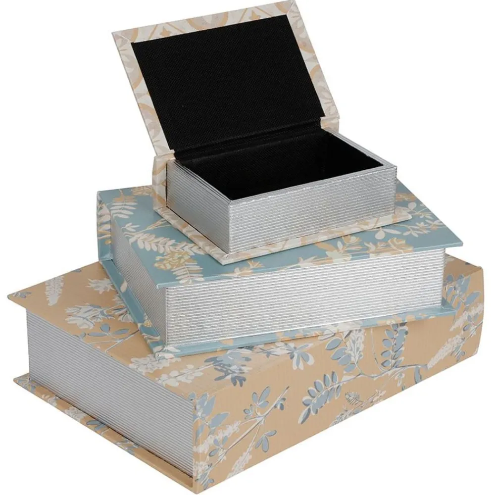 TP Deko-Boxen Buch 3Er-Set Design 2 Clearance