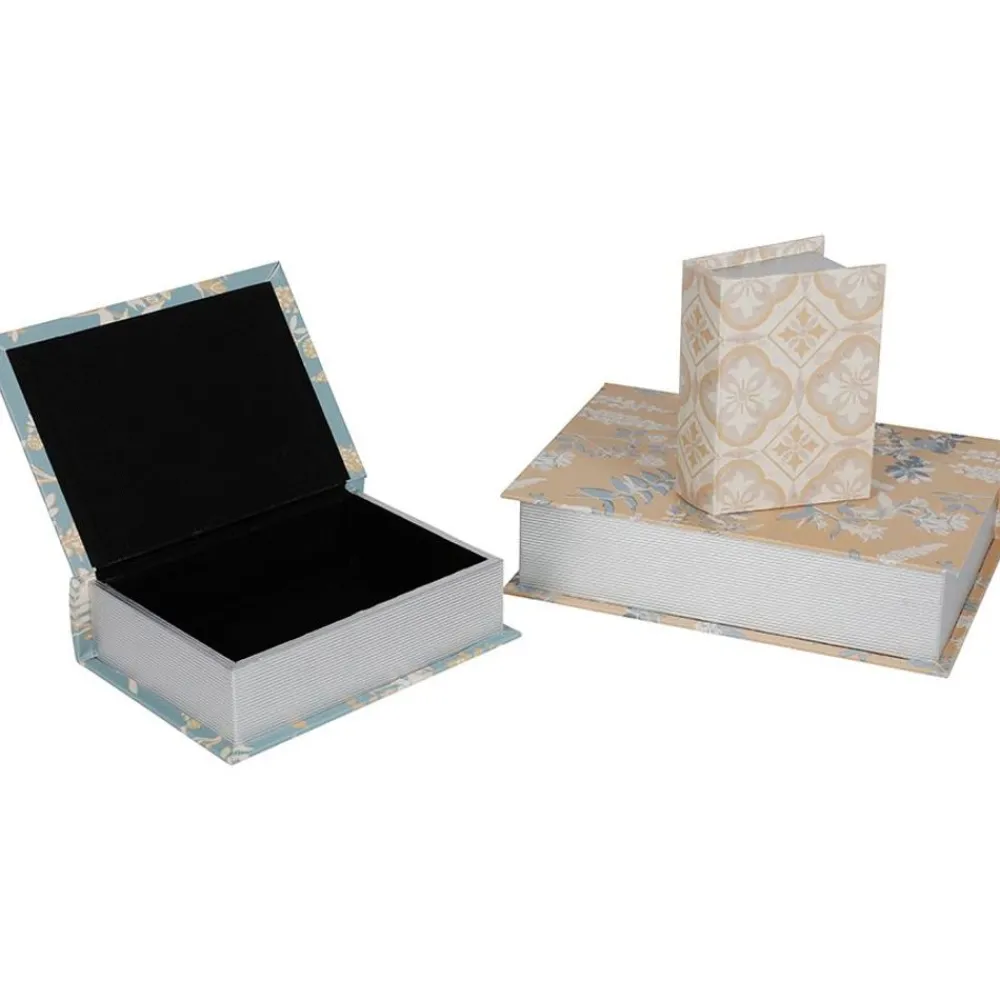 TP Deko-Boxen Buch 3Er-Set Design 2 Clearance